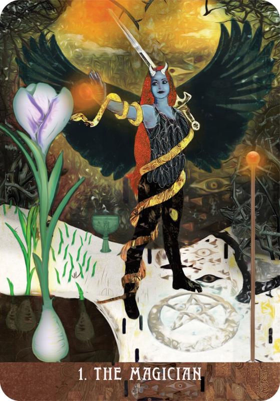 The Enchanted Forhaxa Tarot: A 78-Card Deck & Guidebook of Fairies, Mermaids, & Magic image #1