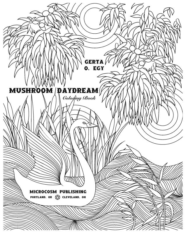 Mushroom Daydream Coloring Book image #2