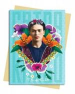 Frida Kahlo Blue Greeting Card (Packs of 6)