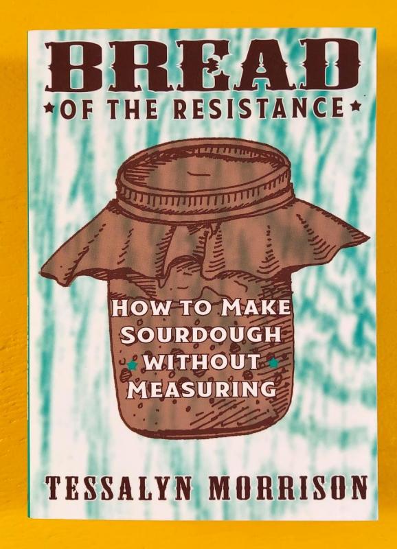 book cover showing a jar of fermenting dough