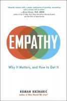 Empathy: Why it Matters and How to Get it